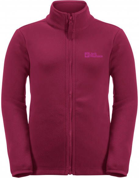 Jack Wolfskin Kid's Taunus Jacket Fleecevest rood