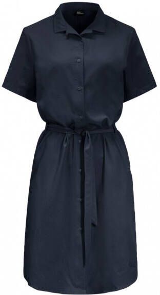 Jack Wolfskin Women's Holiday Midi Dress Jurk, blauw