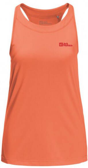 Jack Wolfskin Women's Prelight Tank Tanktop, rood