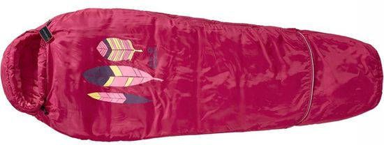 Jack Wolfskin Grow Up Kids Slaapzak azalea red