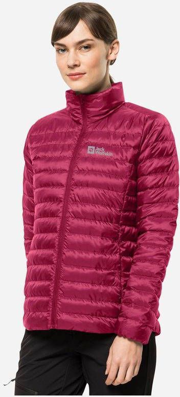 Jack Wolfskin Pack & Go Donsjas Dames Rood