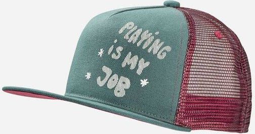 Jack Wolfskin Rib Cap Pet Kids Groen