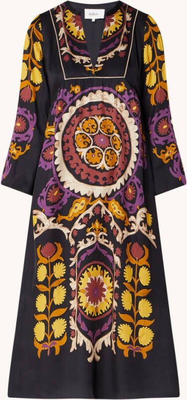 BA&SH Felicia midi tuniekjurk met print