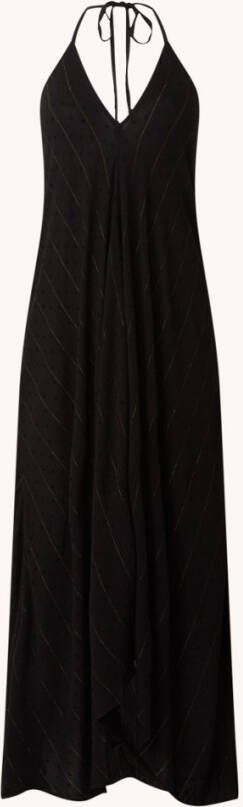 banana moon Ohara Bamia maxi strandjurk met lurex
