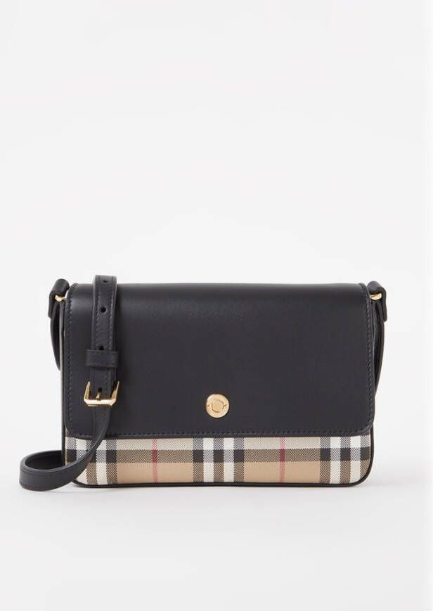Burberry New Hampshire crossbodytas van kalfsleer met logoprint