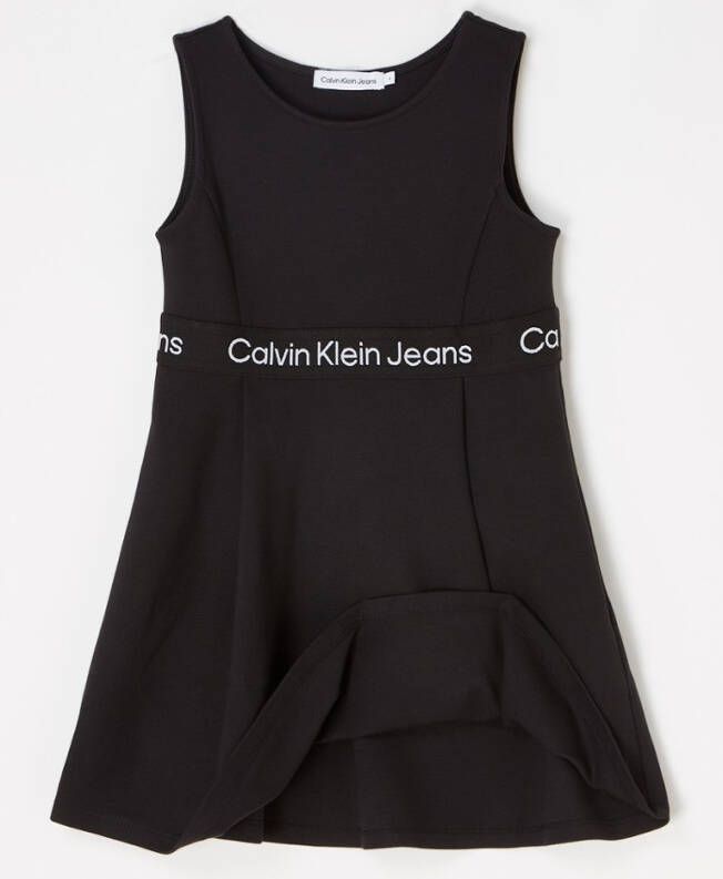 Calvin Klein A lijn jurk met logoband