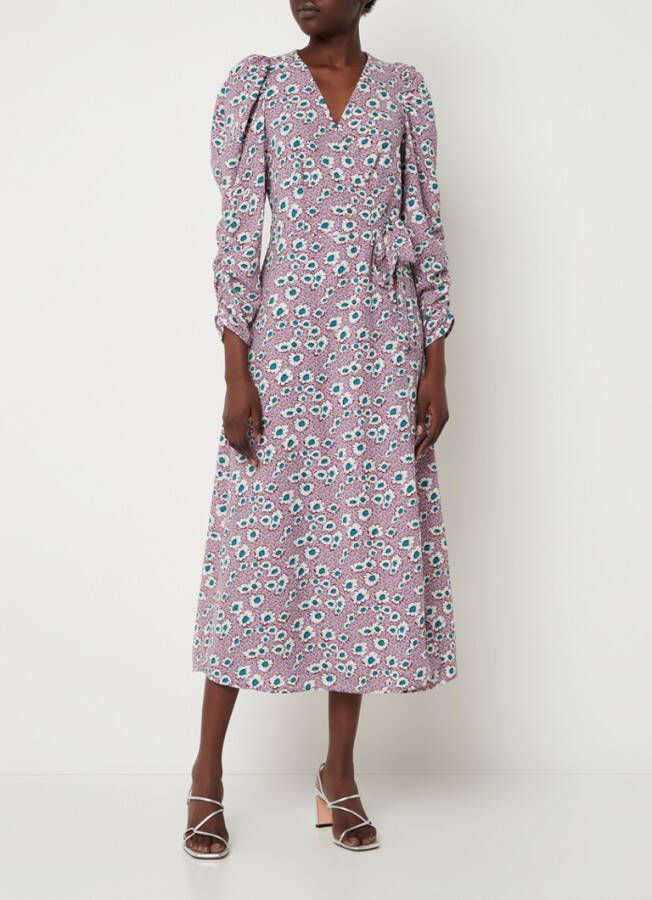 Co'Couture Robyn maxi wikkeljurk met bloemenprint