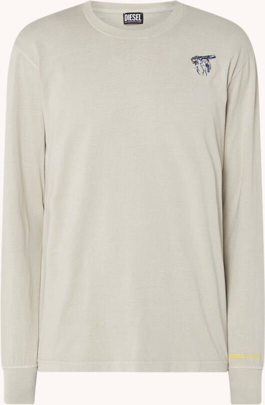 Diesel Ls E10 longsleeve met borduring