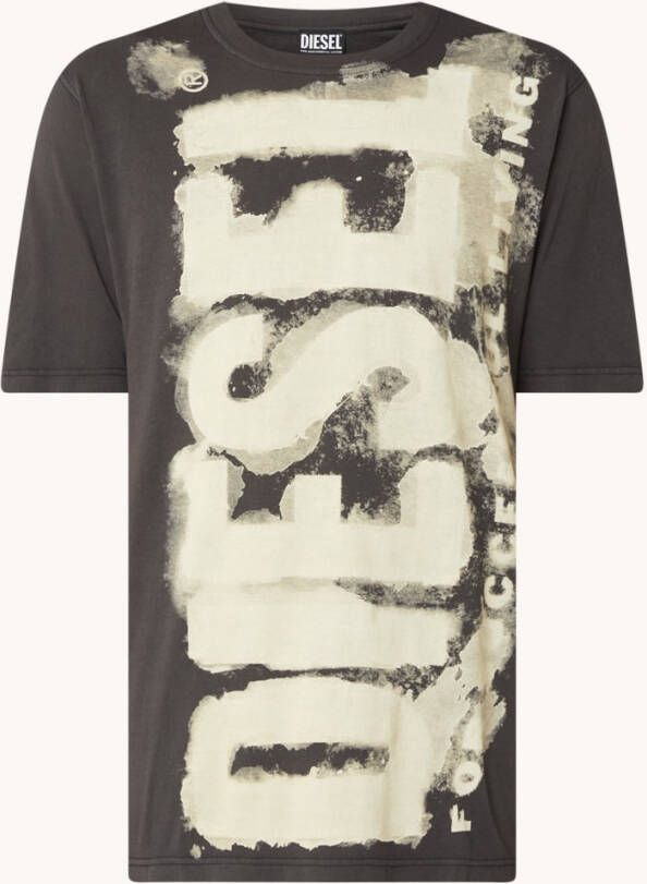 Diesel T Just E T shirt met logoprint