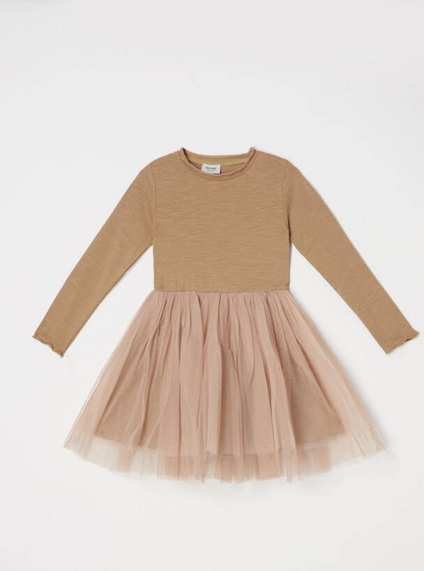 Donsje Amsterdam Perla jurk van katoen met tule