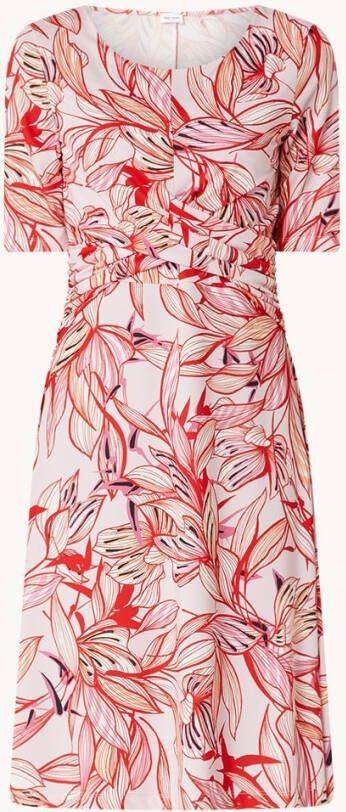 Gerry Weber Midi jurk met bloemenprint en stretch