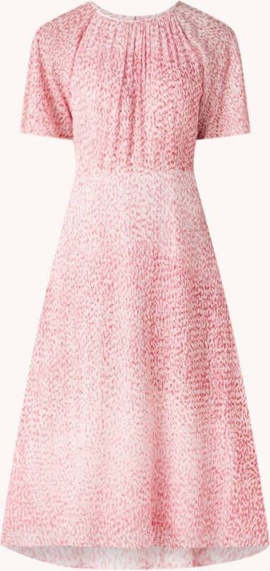 L.K.Bennett L K Bennett Elowen midi jurk met print