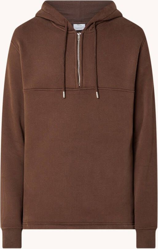 Mango Auroraz hoodie met halve rits