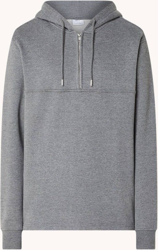 Mango Auroraz hoodie met halve rits