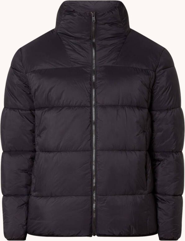 Mango Doli gewatteerde jas met opbergbare capuchon en ritszakken