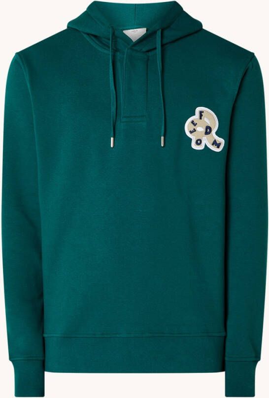 Mango Freedom hoodie met patch