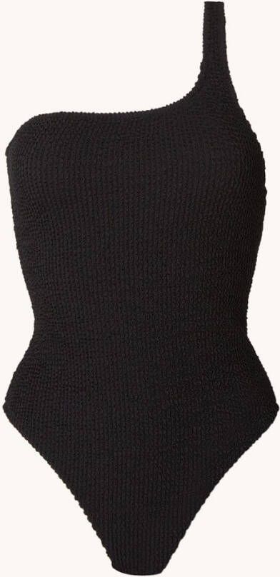 Mango Asymmetrisch badpak met brede schouderband