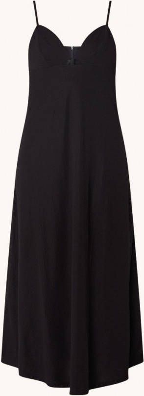 Mango Vani mouwloze midi jurk met stretch