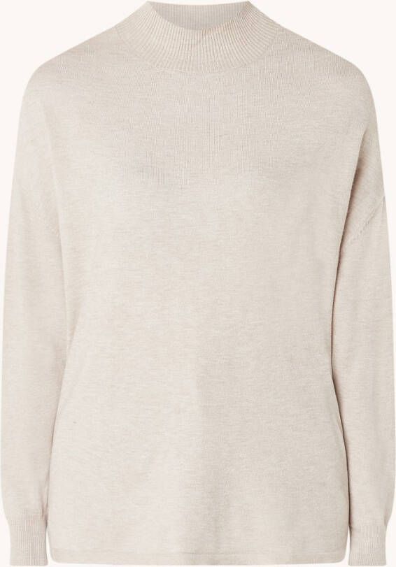 Mango Vieira fijngebreide trui met zijsplitten