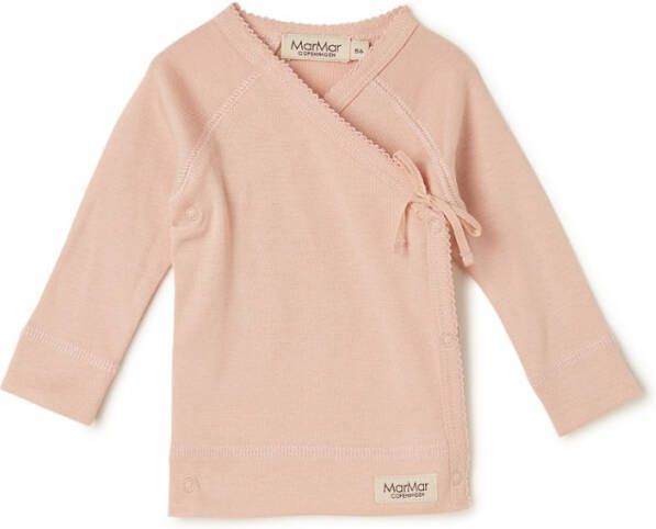 MarMar Copenhagen Tops Tut Wrap Long Sleeve Modal New Born Roze