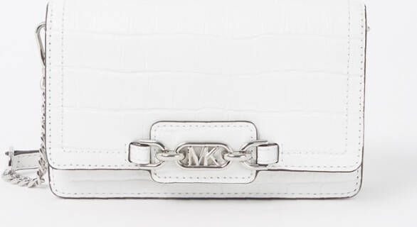 Michael Kors Heather Small crossbody portemonnee van leer