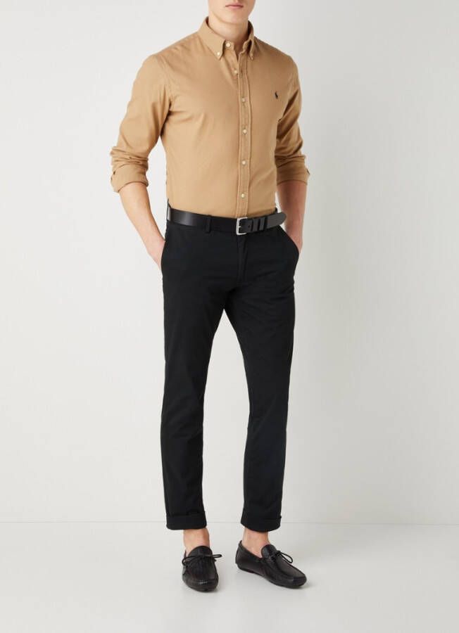 Ralph Lauren Custom fit overhemd van flanel met logo