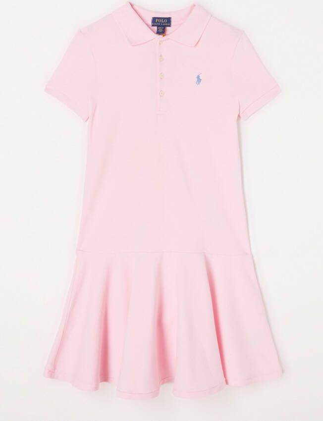 Ralph Lauren Polojurk van piqué, katoen met logoborduring