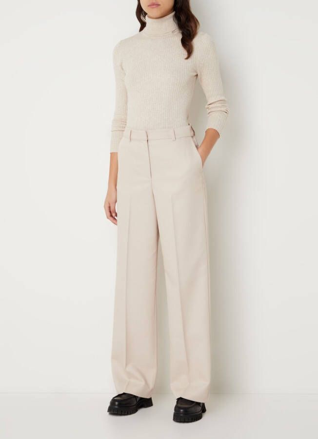 Selected Femme Flydia ribgebreide coltrui in lyocellblend