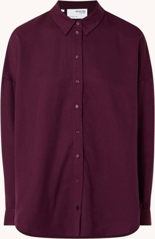 Selected Femme Slfsanni blouse van lyocell