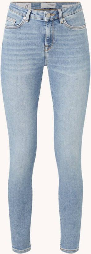 SELECTED FEMME skinny jeans met biologisch katoen SLFSOPHIA medium blue denim