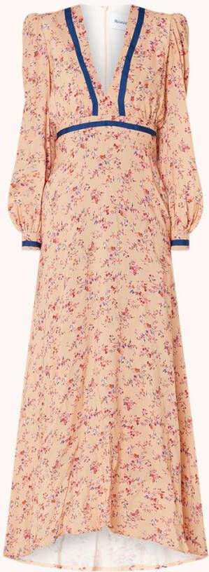 Silvian Heach Maxi jurk met bloemenprint en V hals