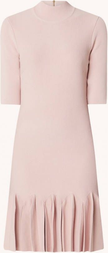 Ted Baker Canddy fijngebreide mini jurk met plissé