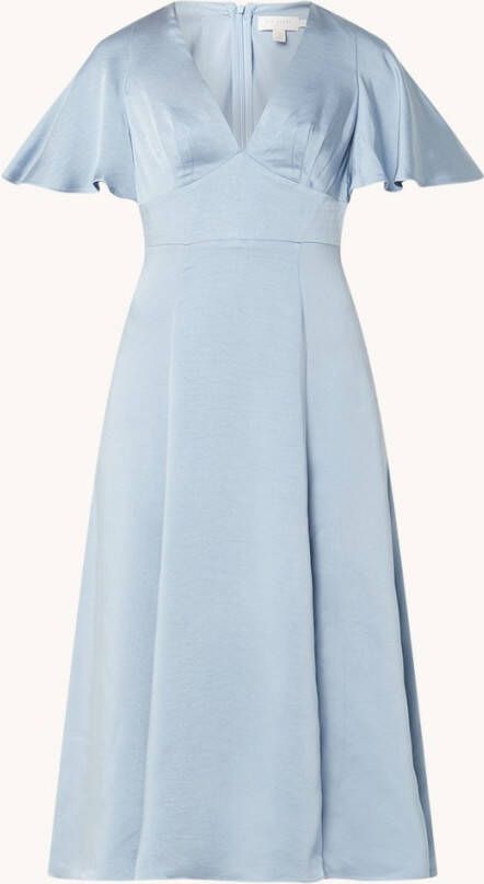 Ted Baker Immie midi jurk van satijn met volant