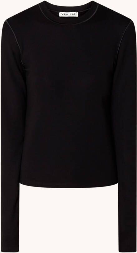 Vanilia Longsleeve met stretch