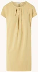 Vanilia Mini jurk met plooidetail en steekzakken