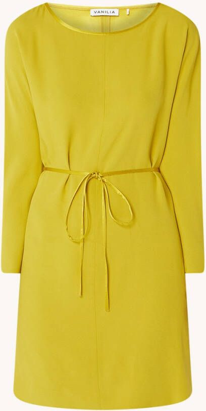 Vanilia Mini jurk met afneembare strikceintuur