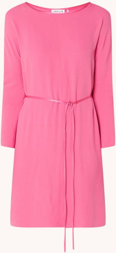 Vanilia Mini jurk met afneembare strikceintuur