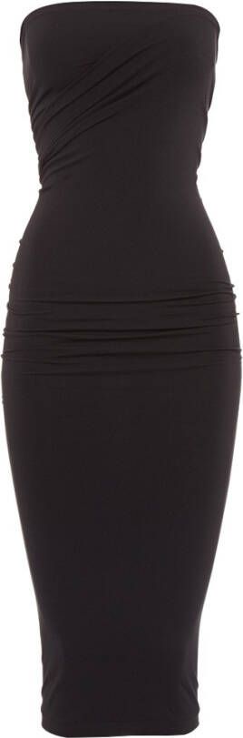Wolford Fatal strapless midi jurk met stretch