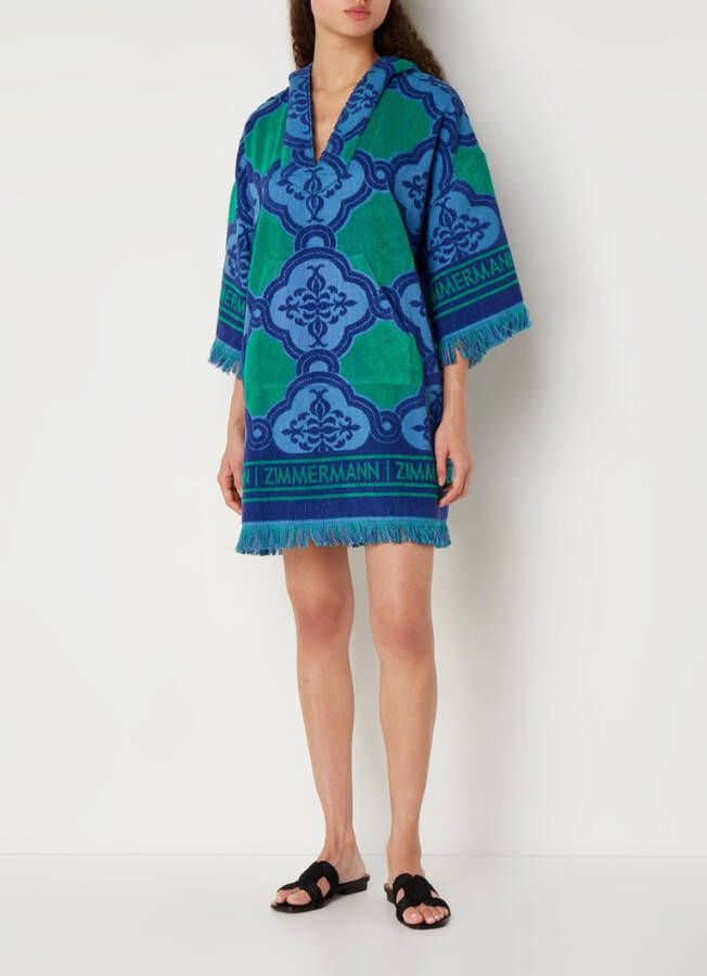 Zimmermann Tiggy mini jurk van badstof