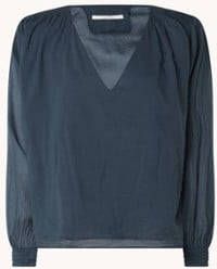 Humanoid Langarmshirt mit lockerer Passform , Blauw, Dames online kopen