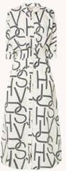 JOSH V Malon maxi blousejurk in lyocellblend met steekzakken online kopen