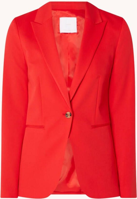 Mango Boreal blazer met paspelzakken