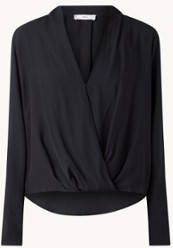 Mango Cris tuniek met overslag en plooidetail