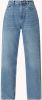 Mango Maya high waist wide fit jeans met lichte wassing online kopen