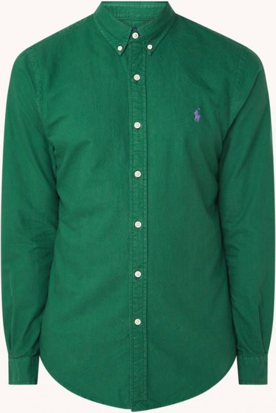 Ralph Lauren Slim fit overhemd met button down kraag
