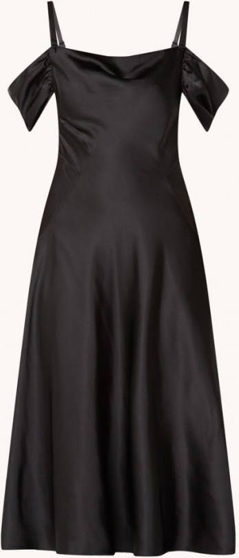 Ted Baker Esta mouwloze midi jurk met plooidetail