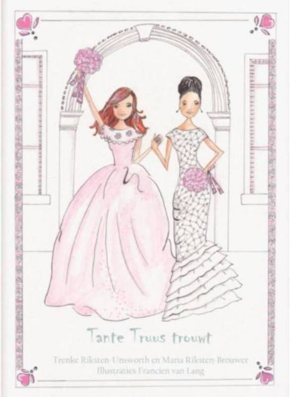 Tante Truus trouwt Trenke Riksten-Unsworth en Maria Riksten-Brouwer