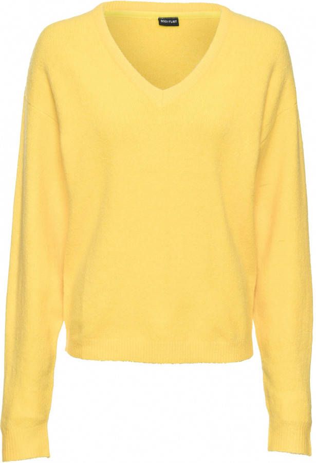 BODYFLIRT Oversized trui, maïsgeel