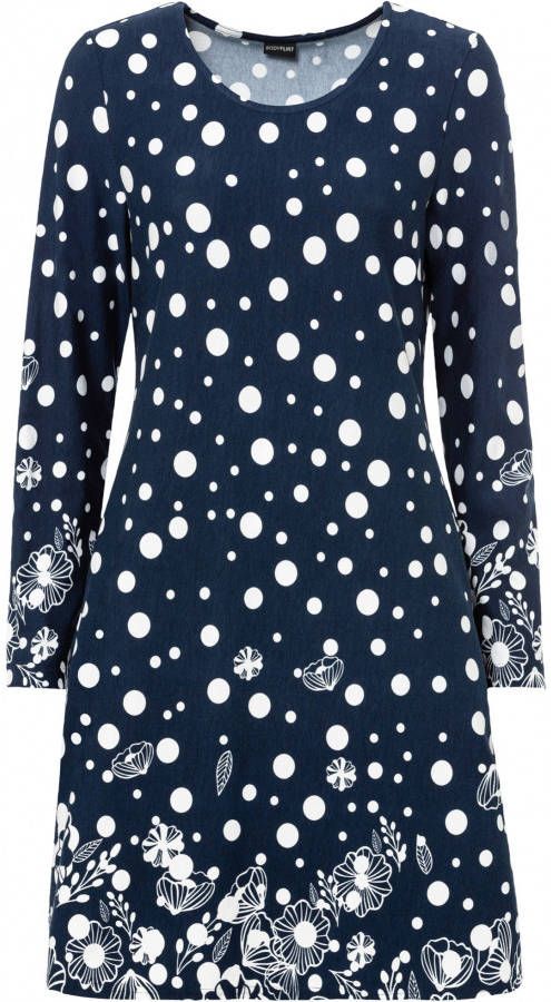 bonprix Gedessineerde jersey jurk