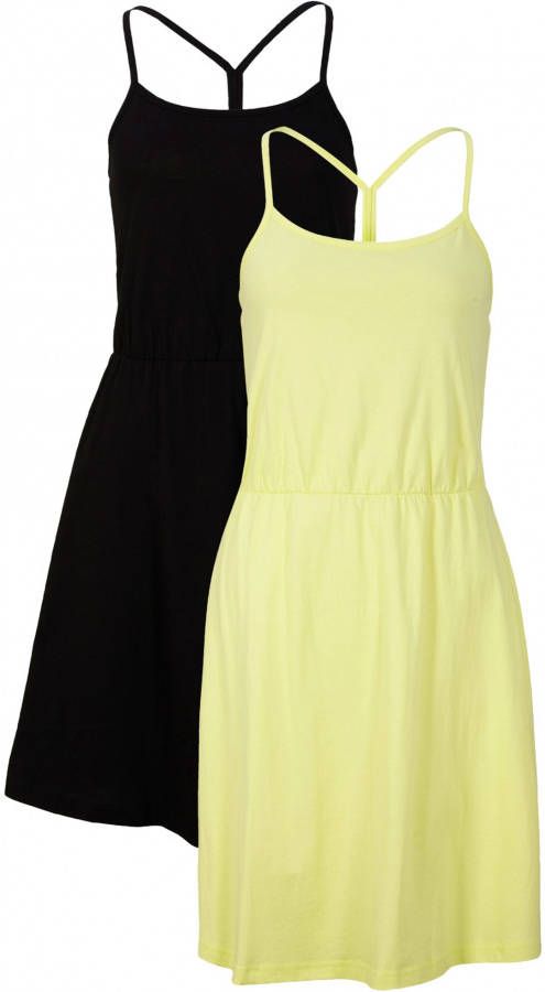 bonprix Jersey jurk van biologisch katoen(set van 2 )